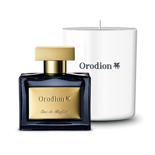 Bundle: Orodion Eau de Parfum 50ml und Orodion Duftkerze 180g